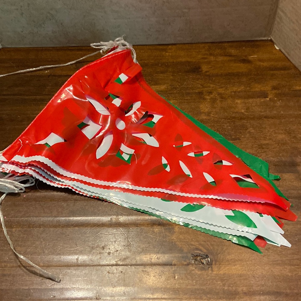 Vinyl Christmas Banner NWOT